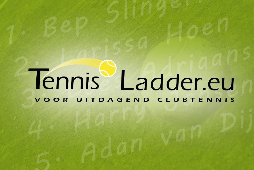 Nieuwe tennisladder logo